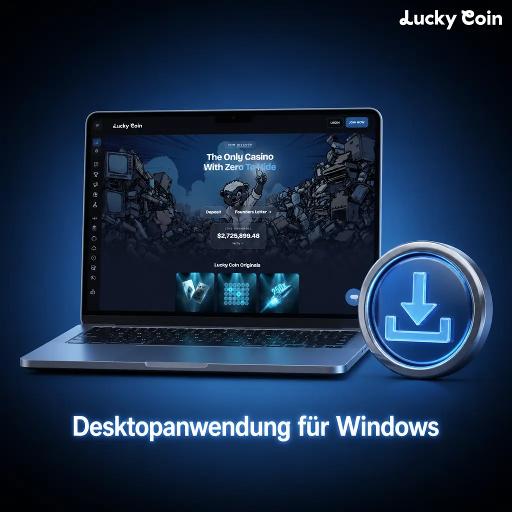 Download und schnelle Installation der Desktopanwendung für Windows PC.