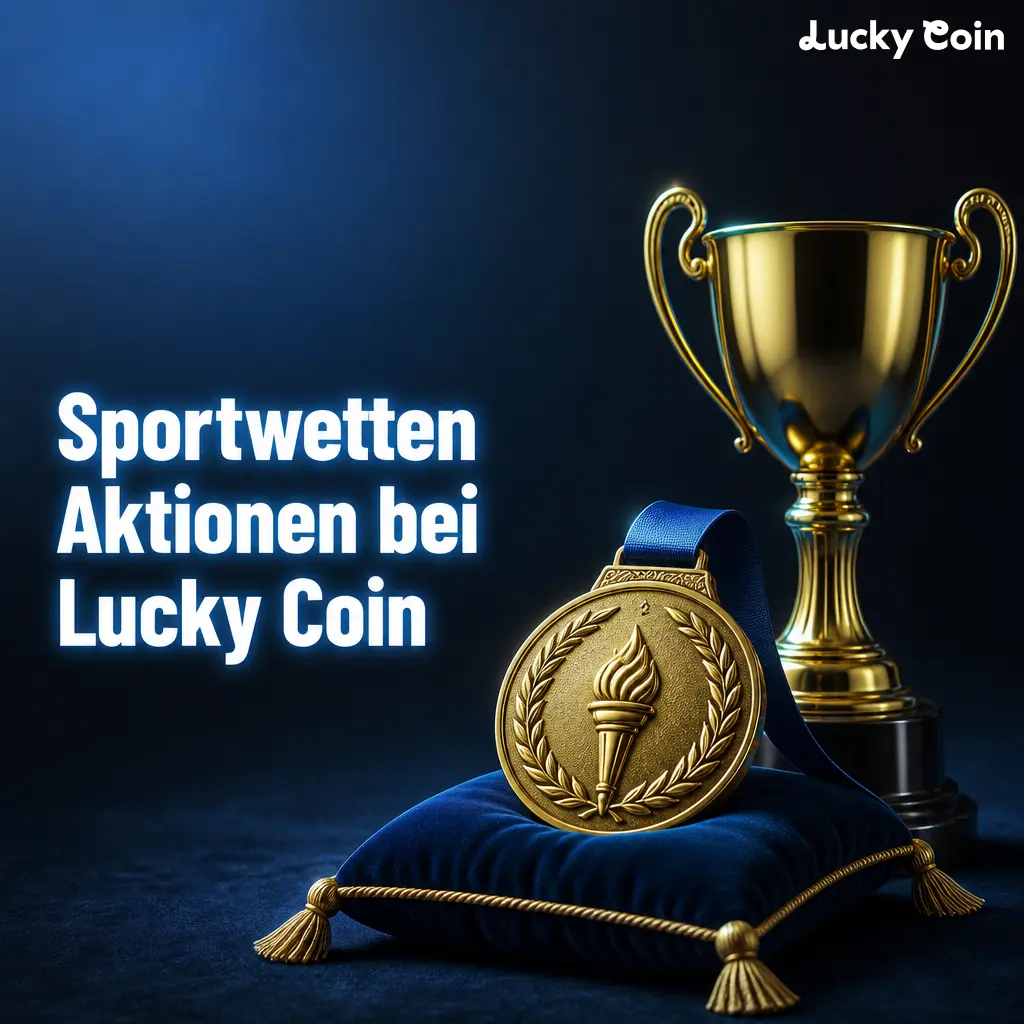 Sportwetten-Aktionen bei Lucky Coin: Gratiswetten, erhöhte Quoten und ein lohnendes VIP-System mit Treuepunkten.